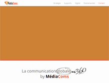 Tablet Screenshot of mediacoms.fr